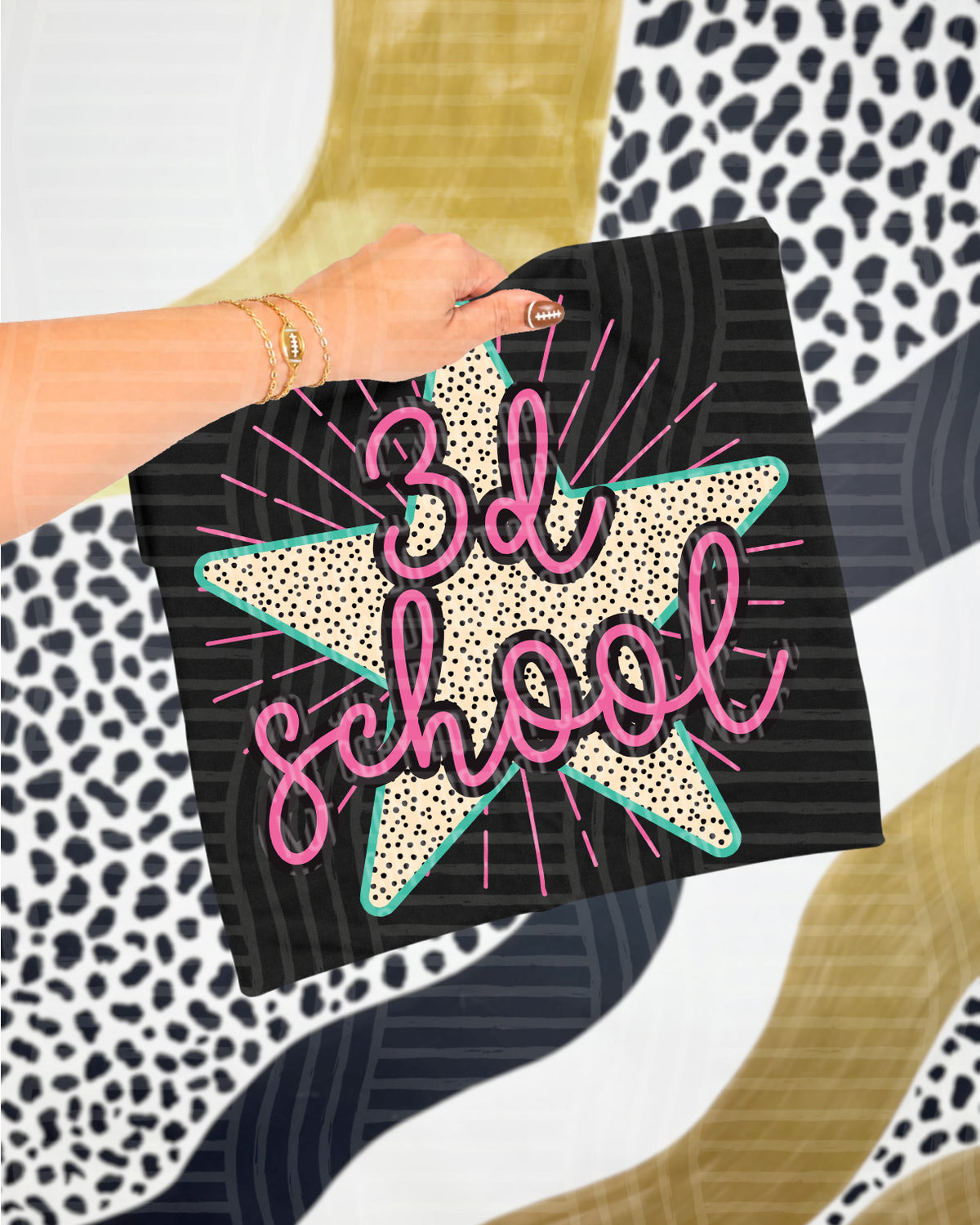 3d schools starstruck (Caplinger) DTF transfer