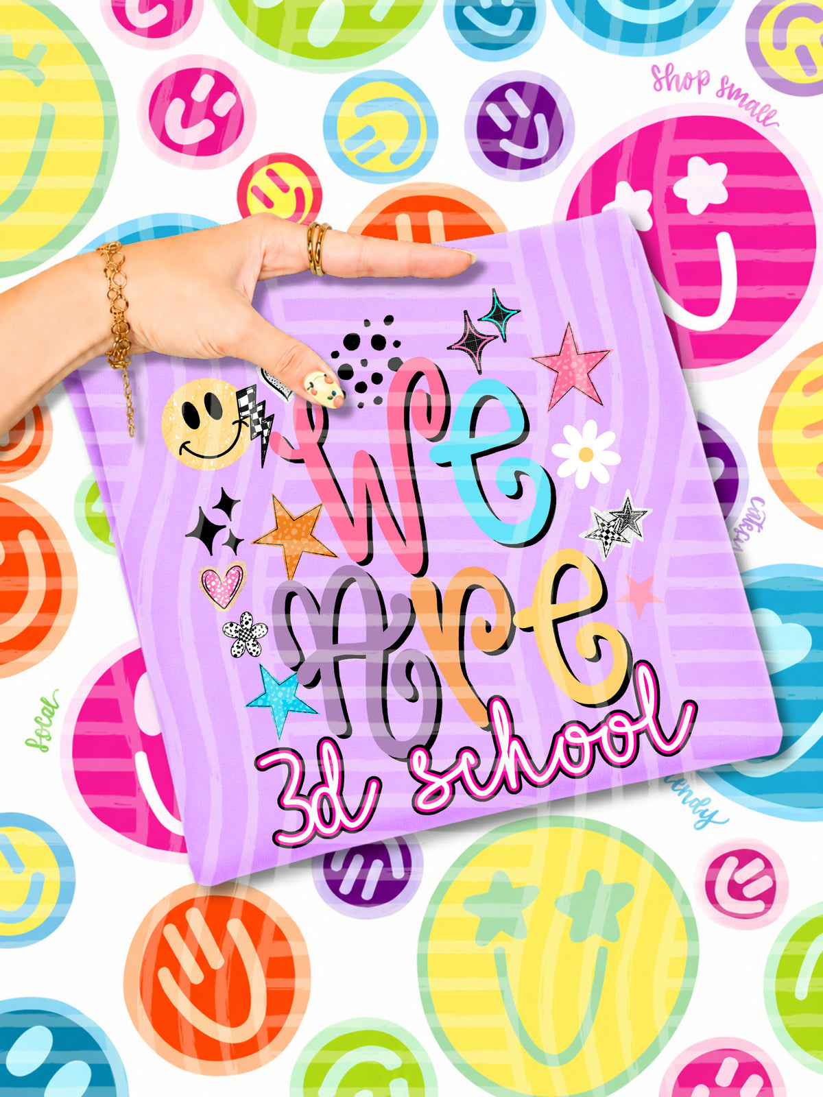 3d school we are (doodles) (caplinger) DTF Transfer