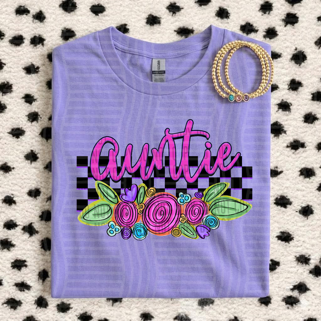 purple auntie (Caplinger) DTF Transfer