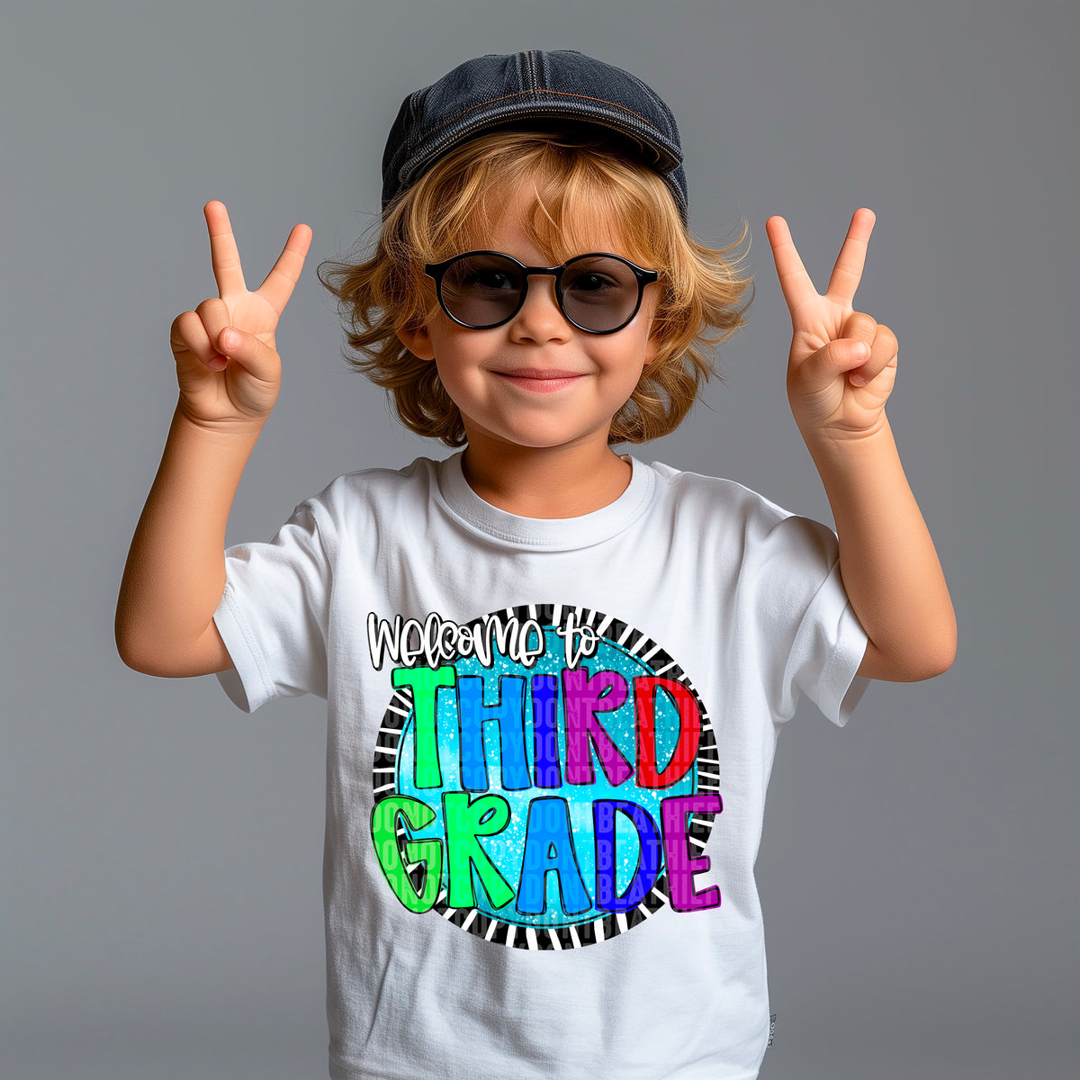 Welcome To Third Grade - Boy 104530 DTF transfer
