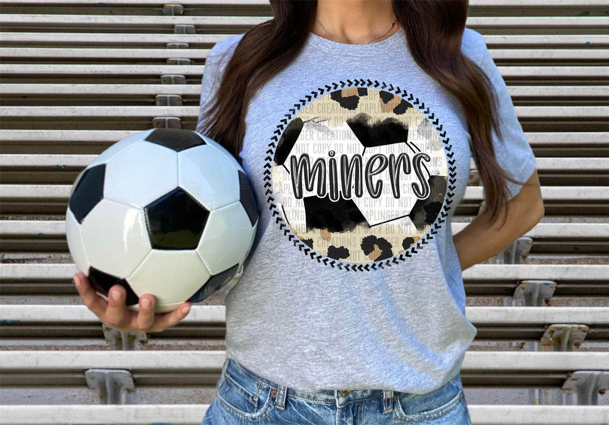 Miners soccer background (Caplinger) DTF transfer