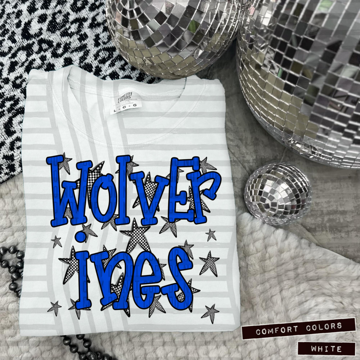 Blue Staggered Mascots (Caplinger)