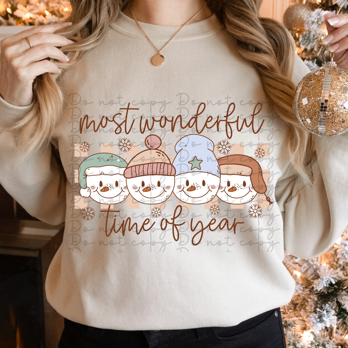 Most wonderful time of year 4010 DTF TRANSFER