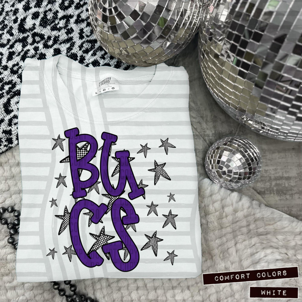 Purple Staggered Mascots (Caplinger)