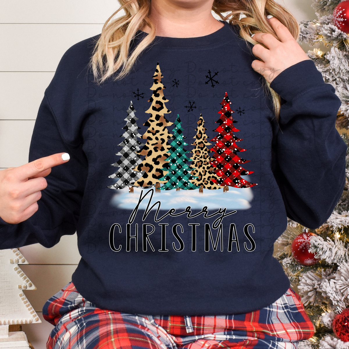 Merry Christmas 4040 DTF TRANSFER