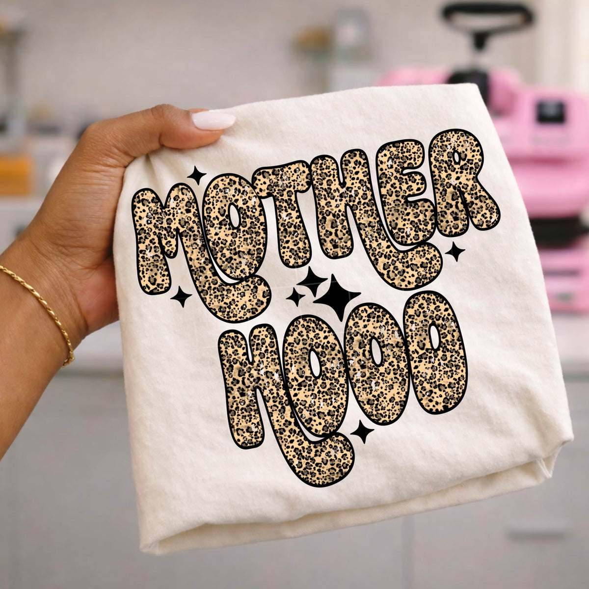 Motherhood leopard csc Sunday Special DTF transfer