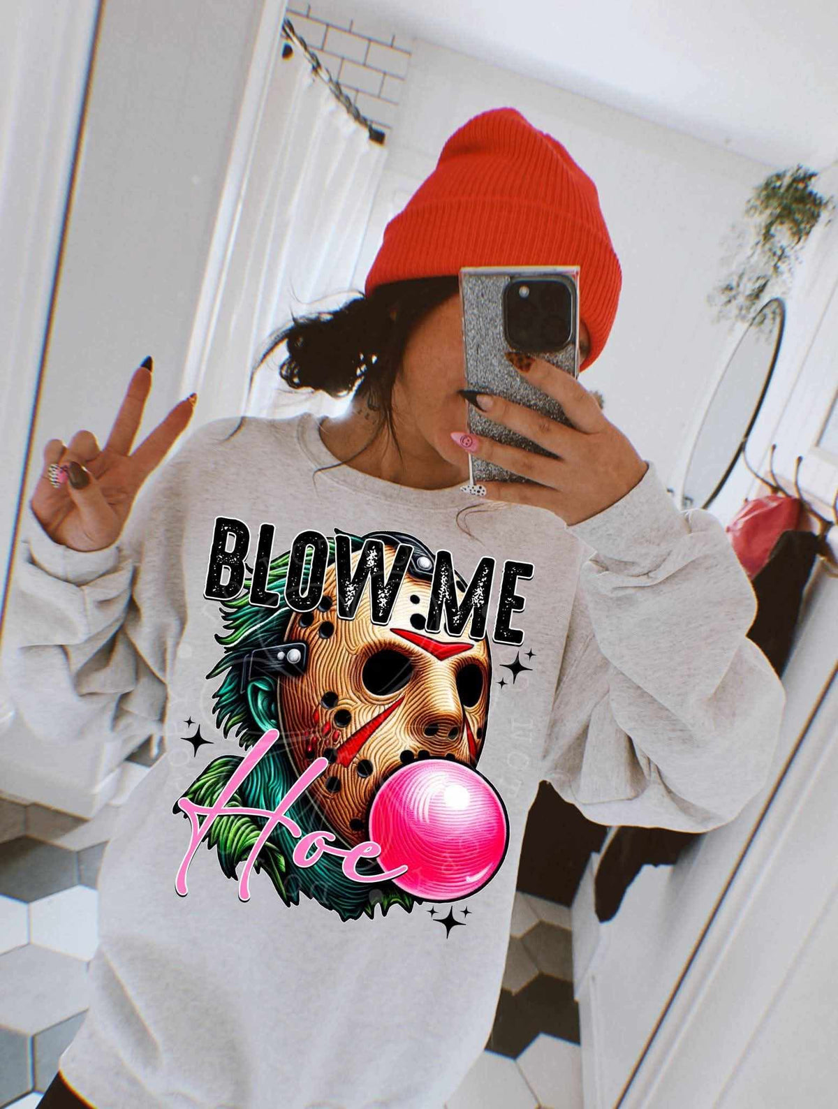 Blow me hoe Jason (LYTTLE) DTF transfer