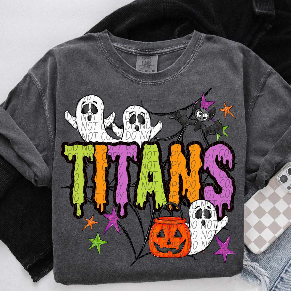 Titans Halloween (City) DTF transfer