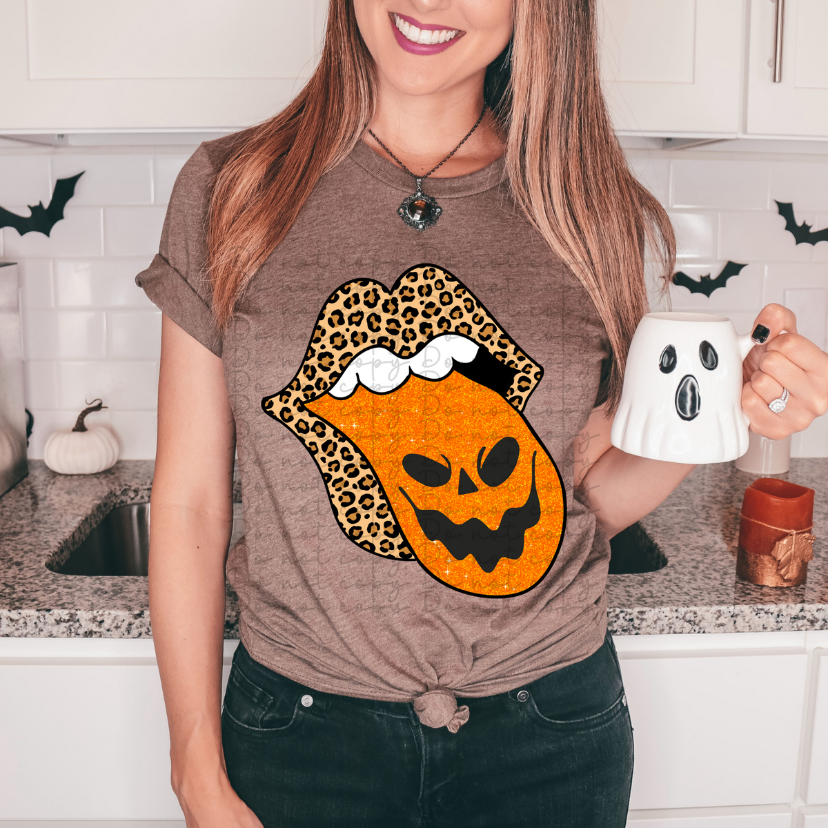 Pumkin lips 4070 DTF TRANSFER