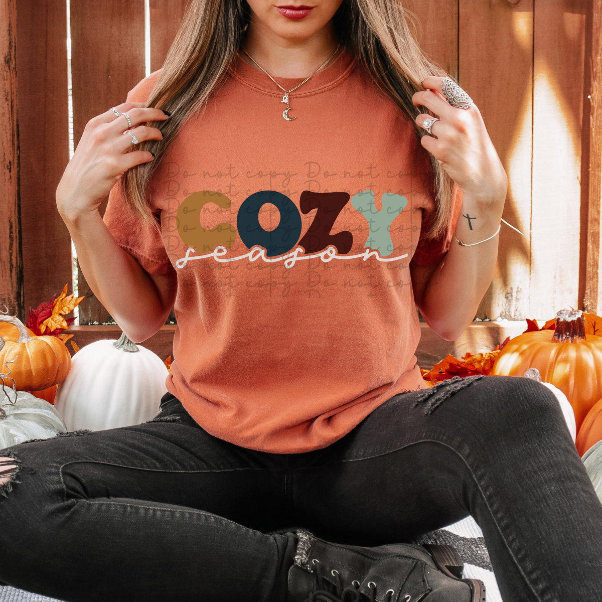Cozy season 4083 DTF TRANSFER