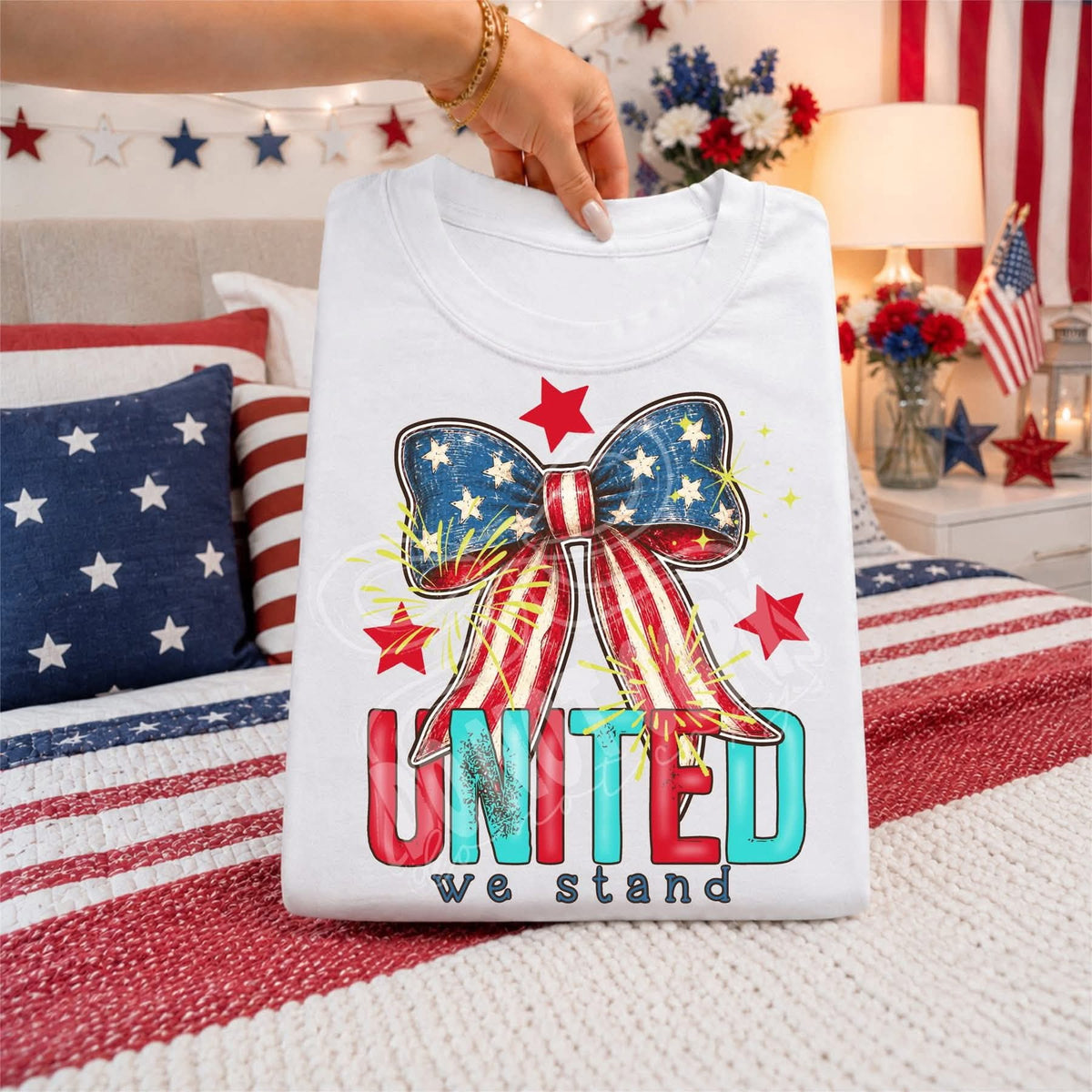 United we stand Sunday Special DTF transfer