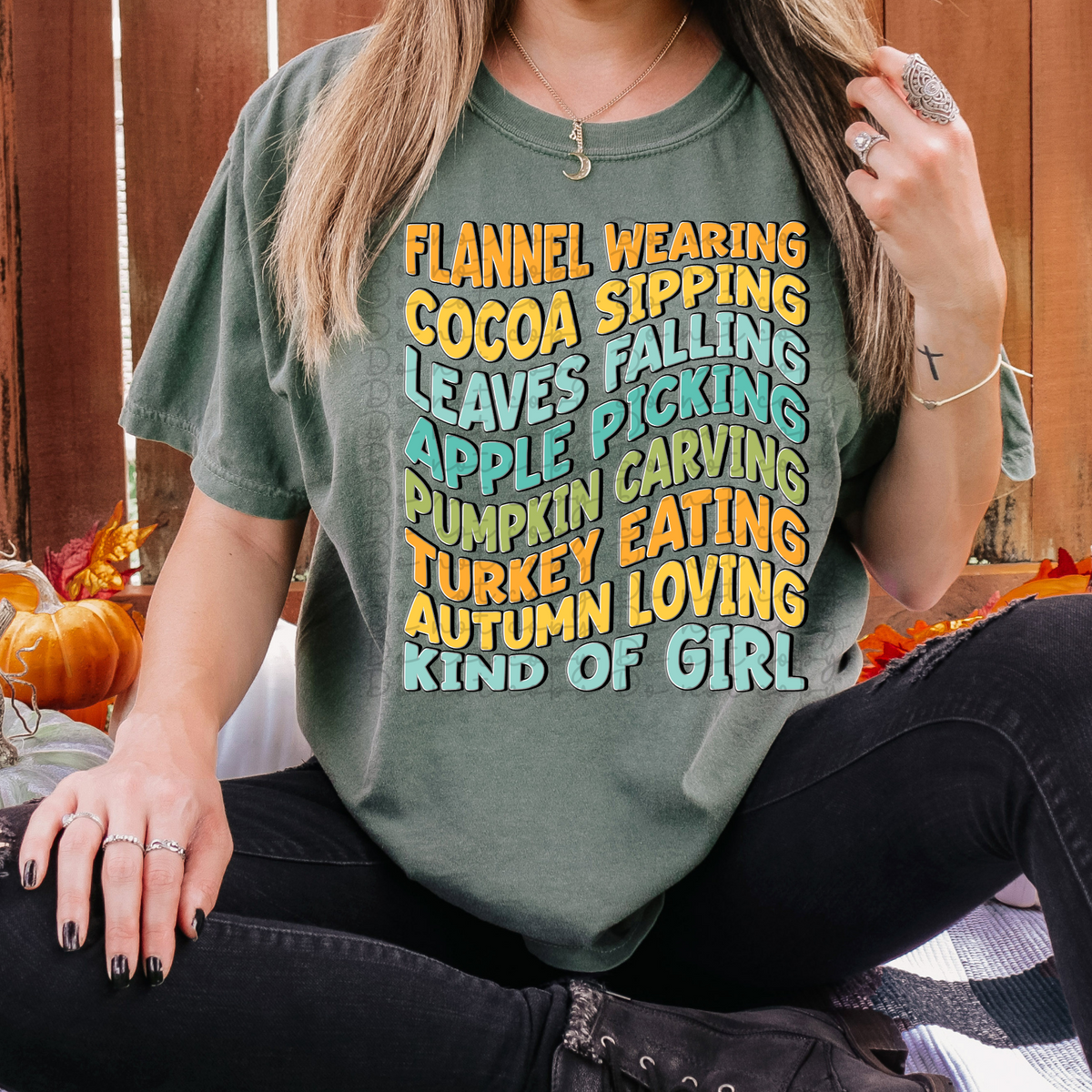 Fall Kind of Girl 4097 DTF TRANSFER