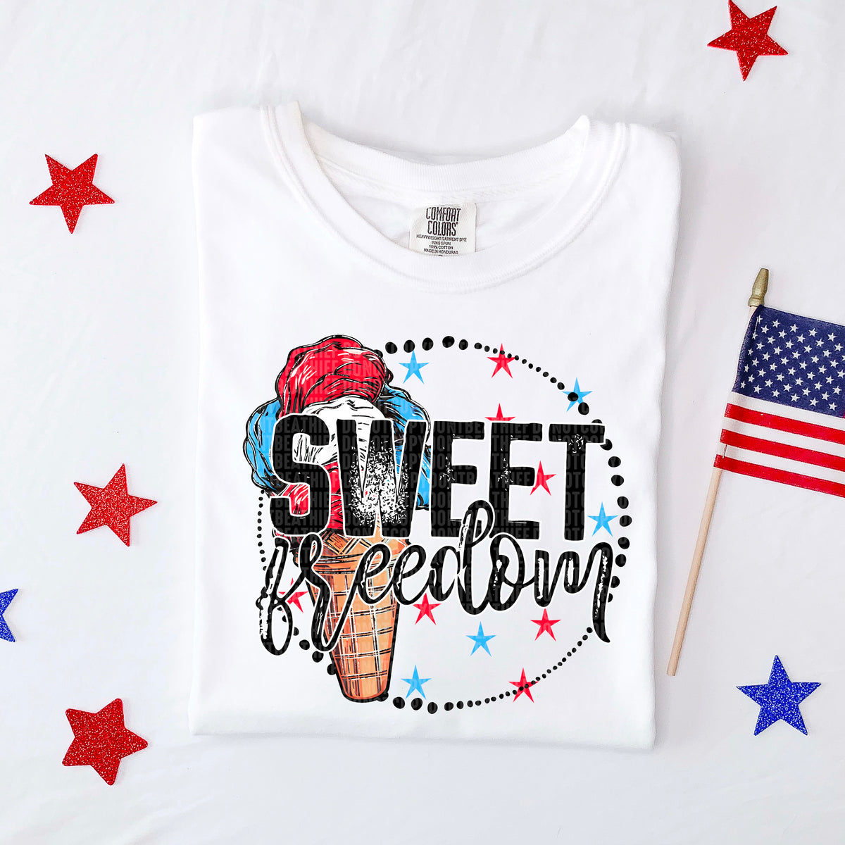 Sweet freedom 103712 DTF transfer