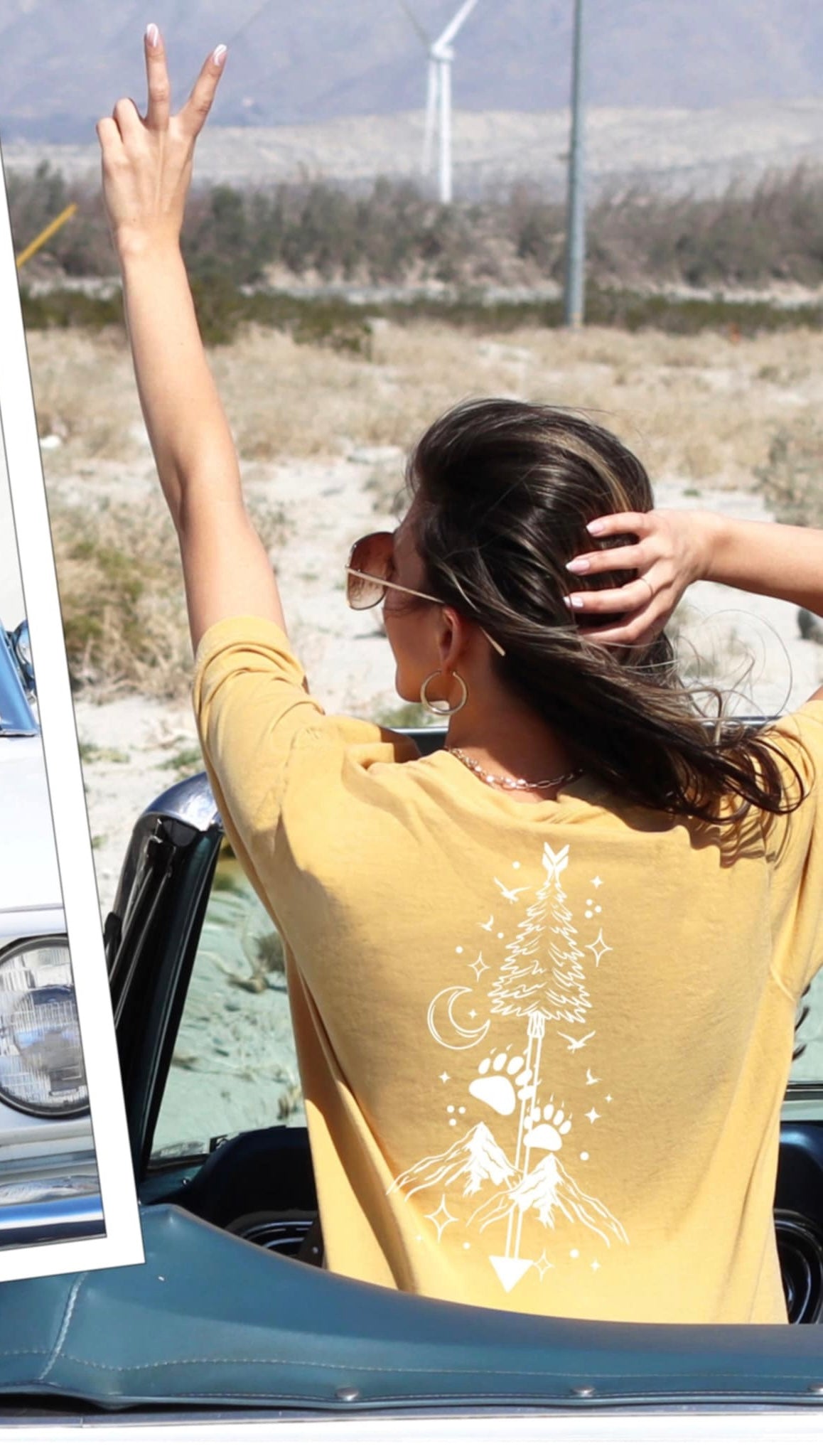Wanderlust WHITE BACK (CSC) 93145 DTF transfer