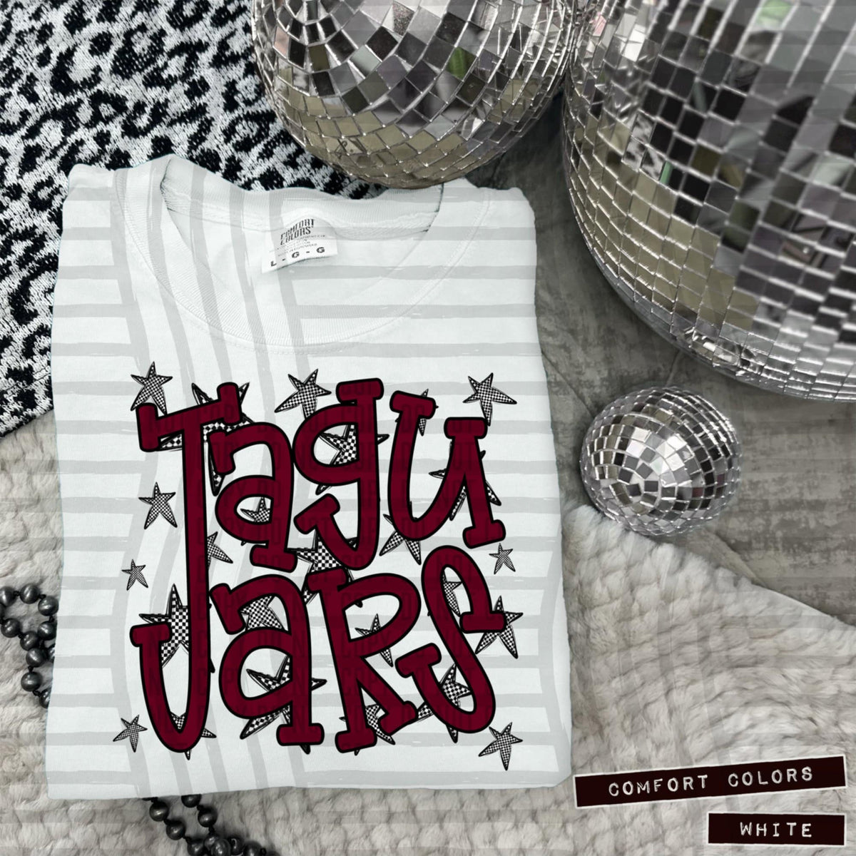 Maroon Staggered Mascots (Caplinger)