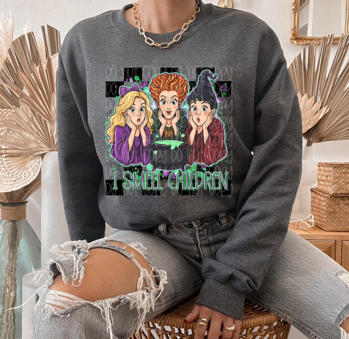 I Smell Children Witches SSD DTF transfer