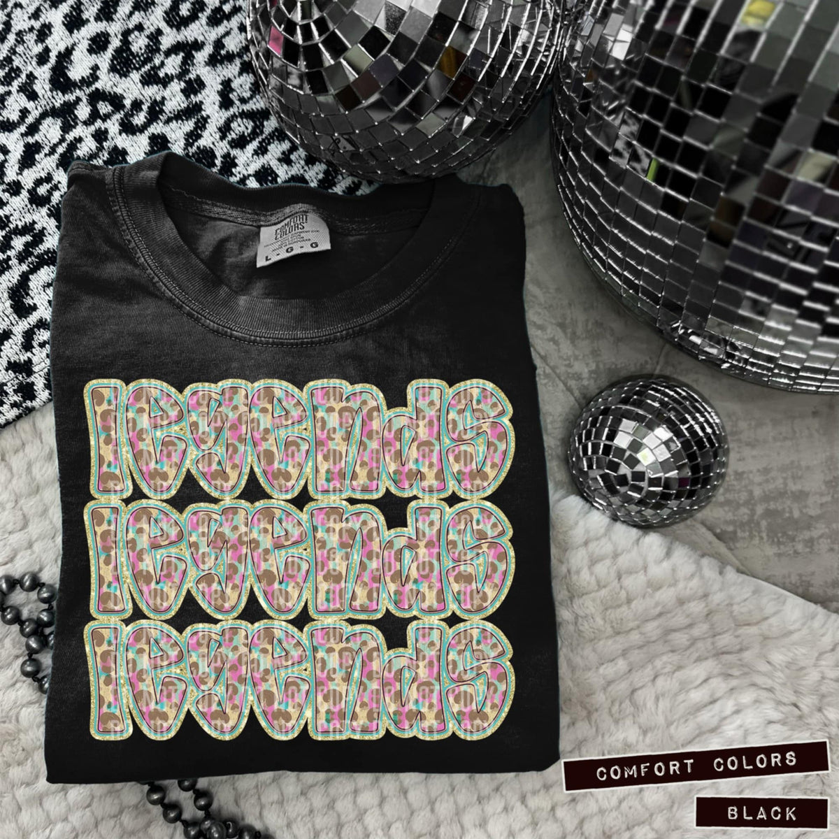 Legends Leopard Stacked (Caplinger) 98466 DTF transfer