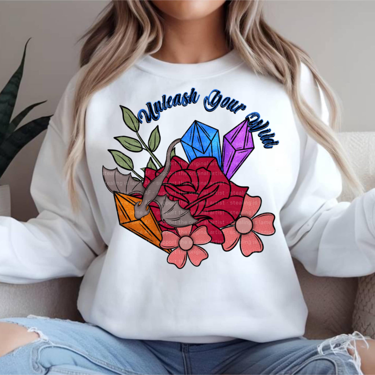 Unleash your witch (LANE) 85973 DTF transfer