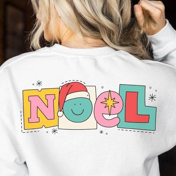Noel block letters (KARTA) 62889 DTF transfer