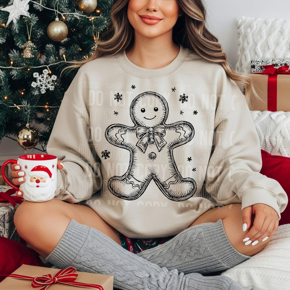 Gingerbread (SBB) DTF Transfer