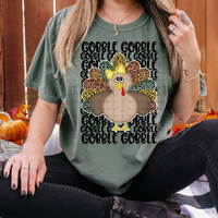 Gobble Gobble Turkey 4105 DTF TRANSFER