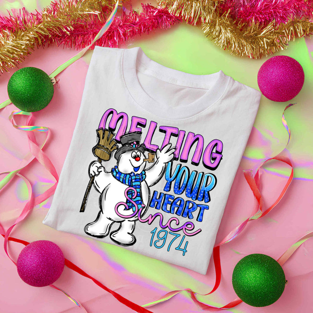 Melting your heart snowman EXCLUSIVE (c’s) DTF transfer