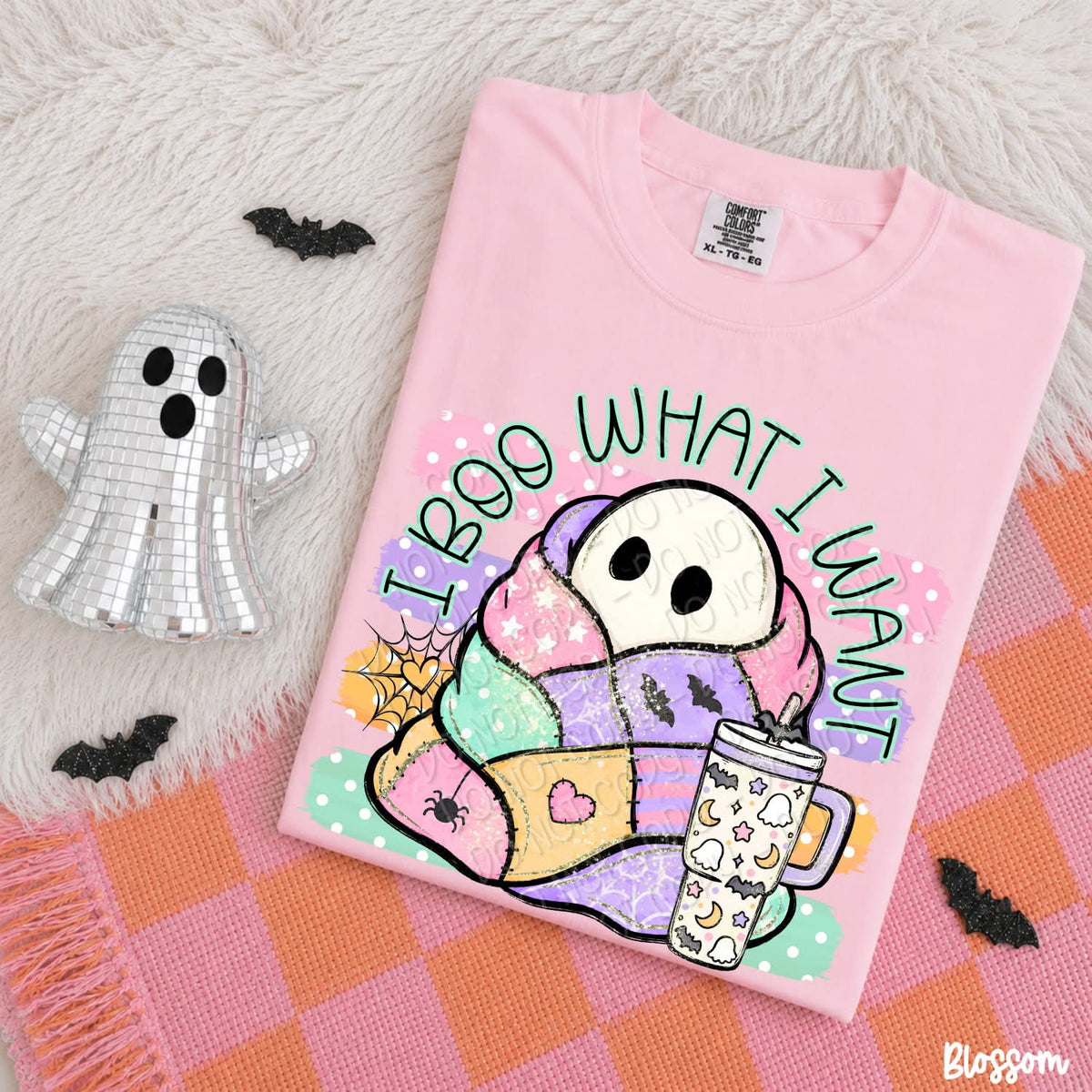 I boo what I want ghost (DWS) DTF Transfer