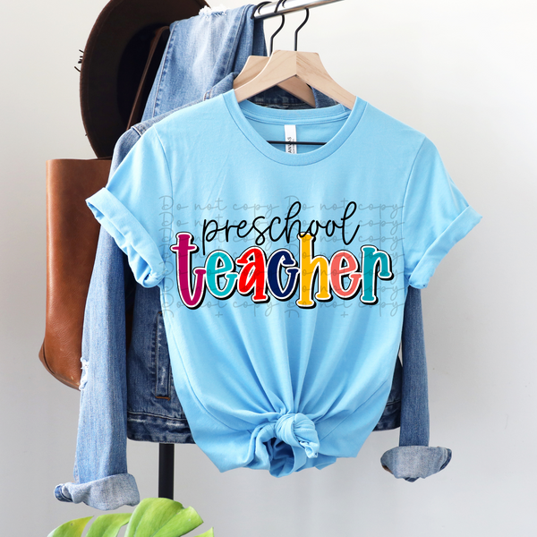 Preschool teacher 4111 DTF TRANSFER