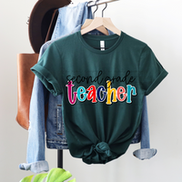 Second grade teacher 4117 DTF TRANSFER