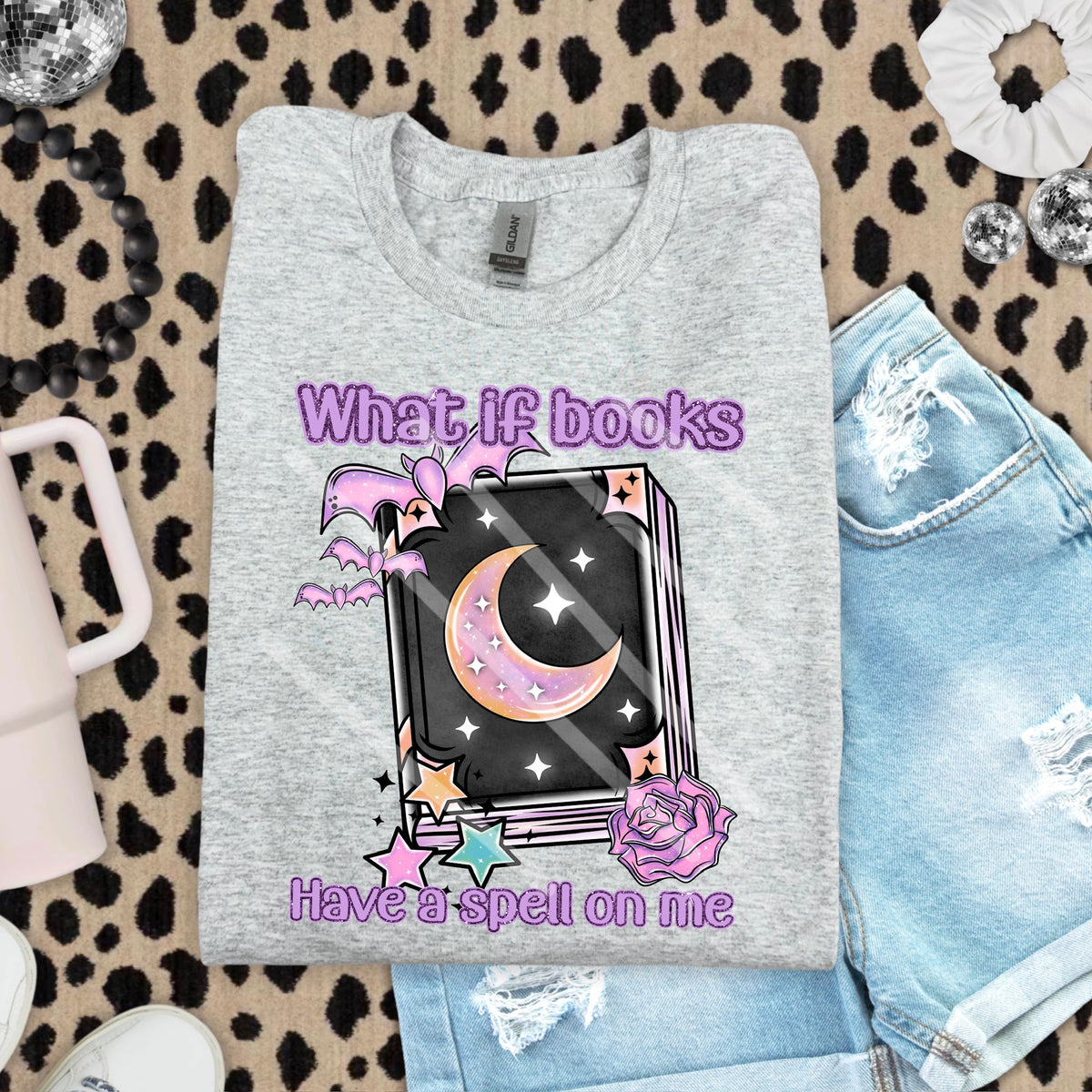 What If books have a spell on me 110579 DTF transfer