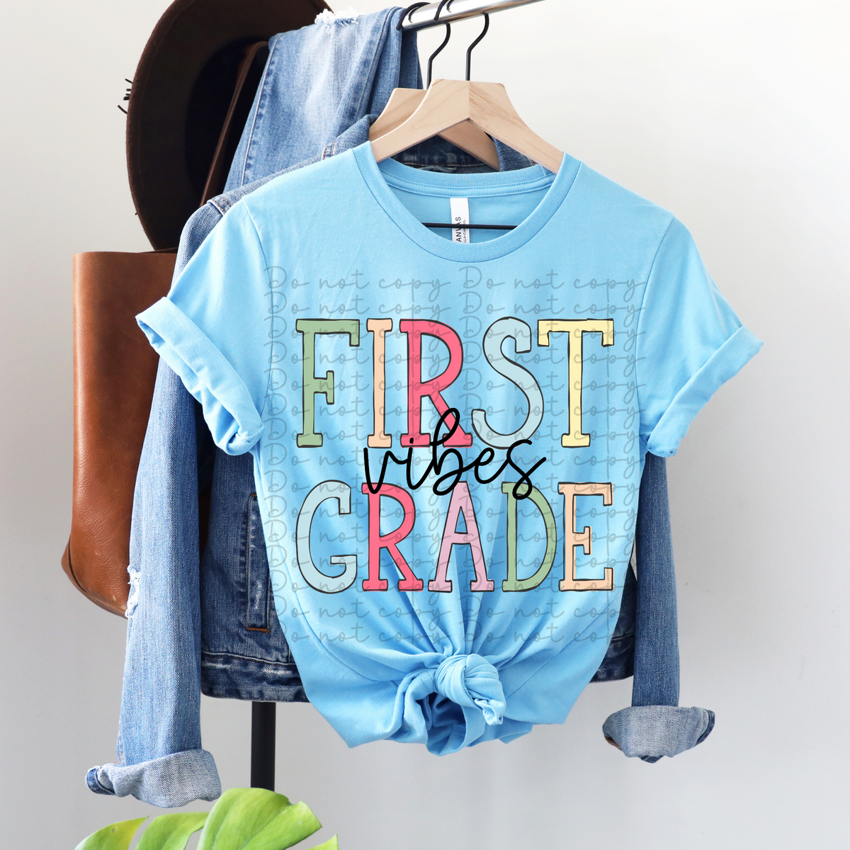 First grade vibes 4127 DTF TRANSFER