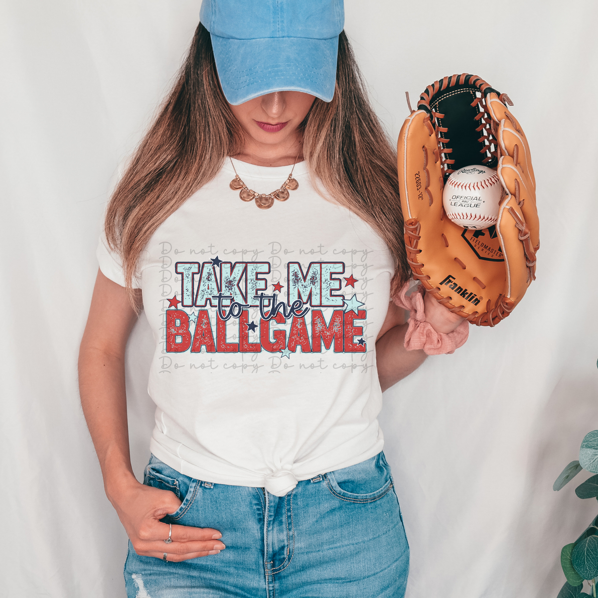 Take me to the ballgame 4151 DTF TRANSFER