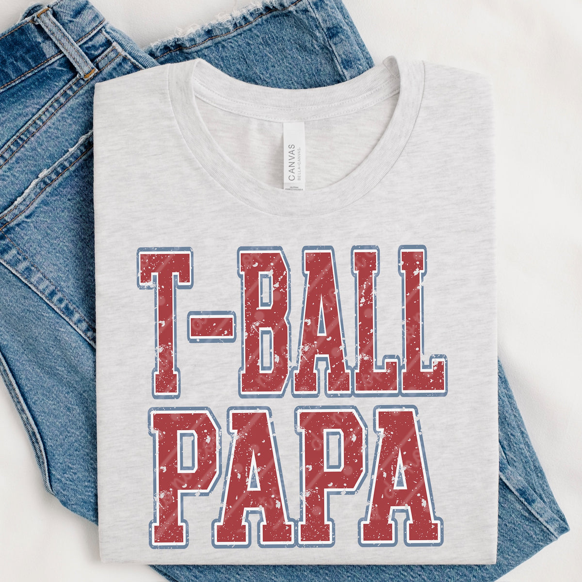 T-BALL PAPA (MZ) DTF Transfer