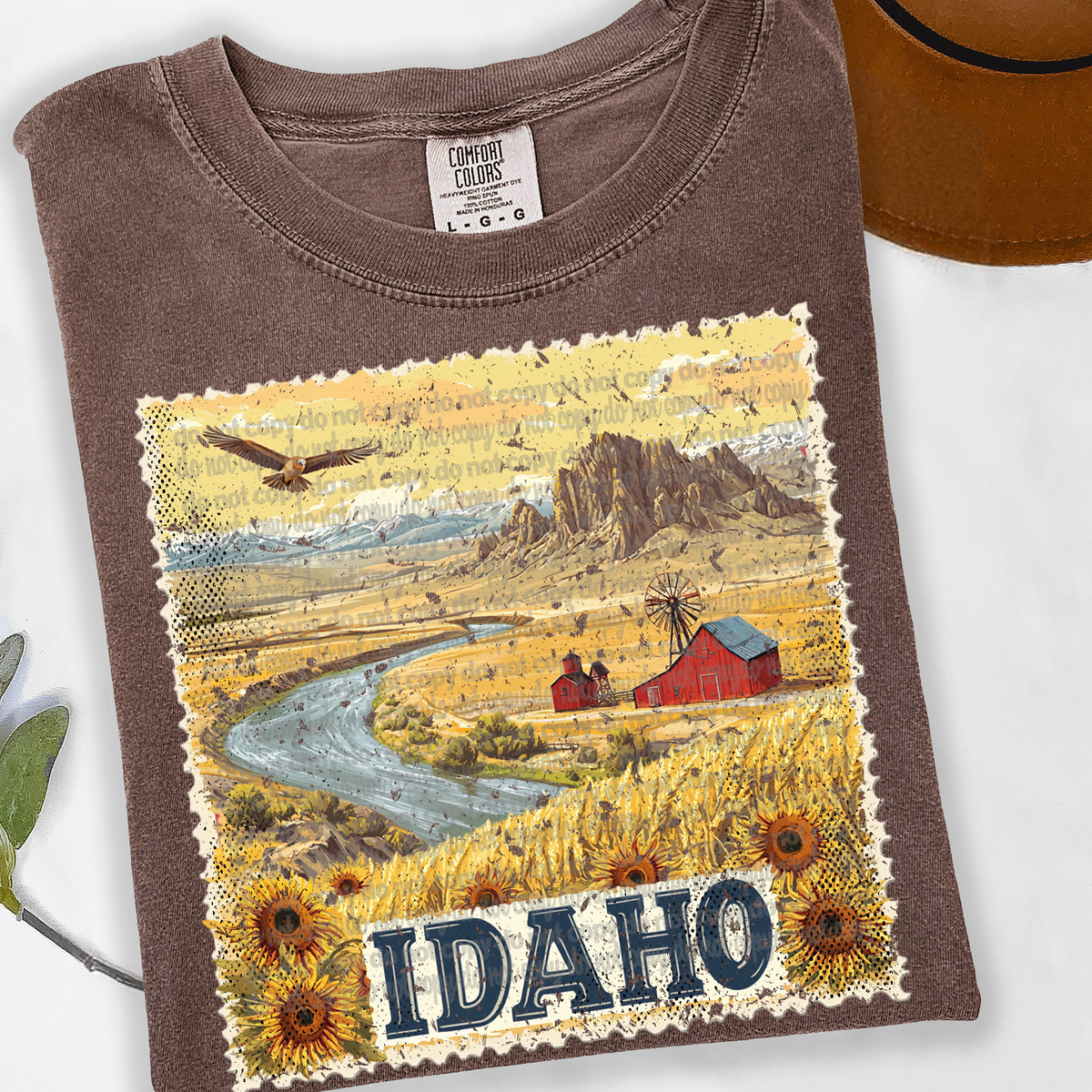 Idaho State Stamp (TTD) 99092 DTF transfer
