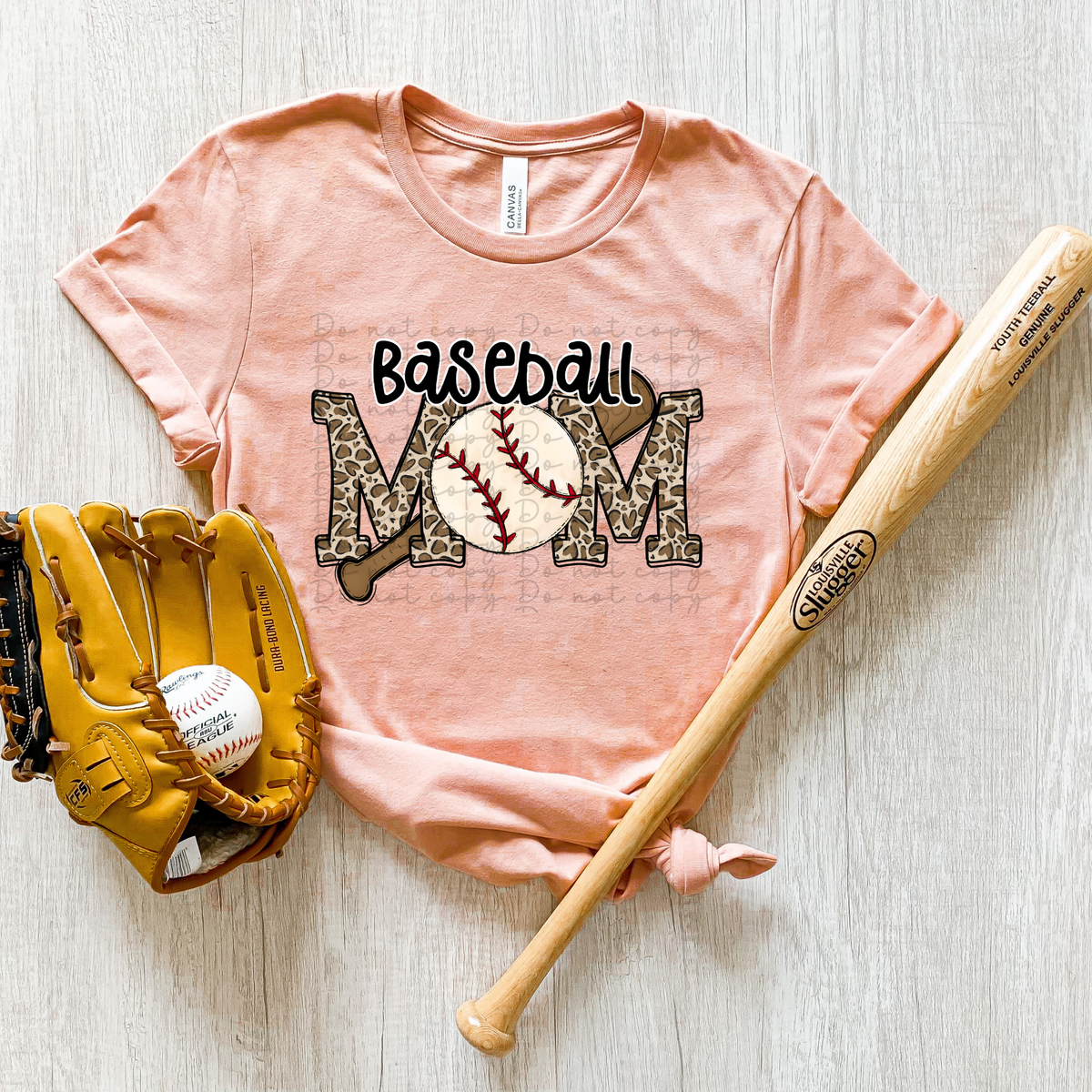 Baseball Mom 4155 DTF TRANSFER