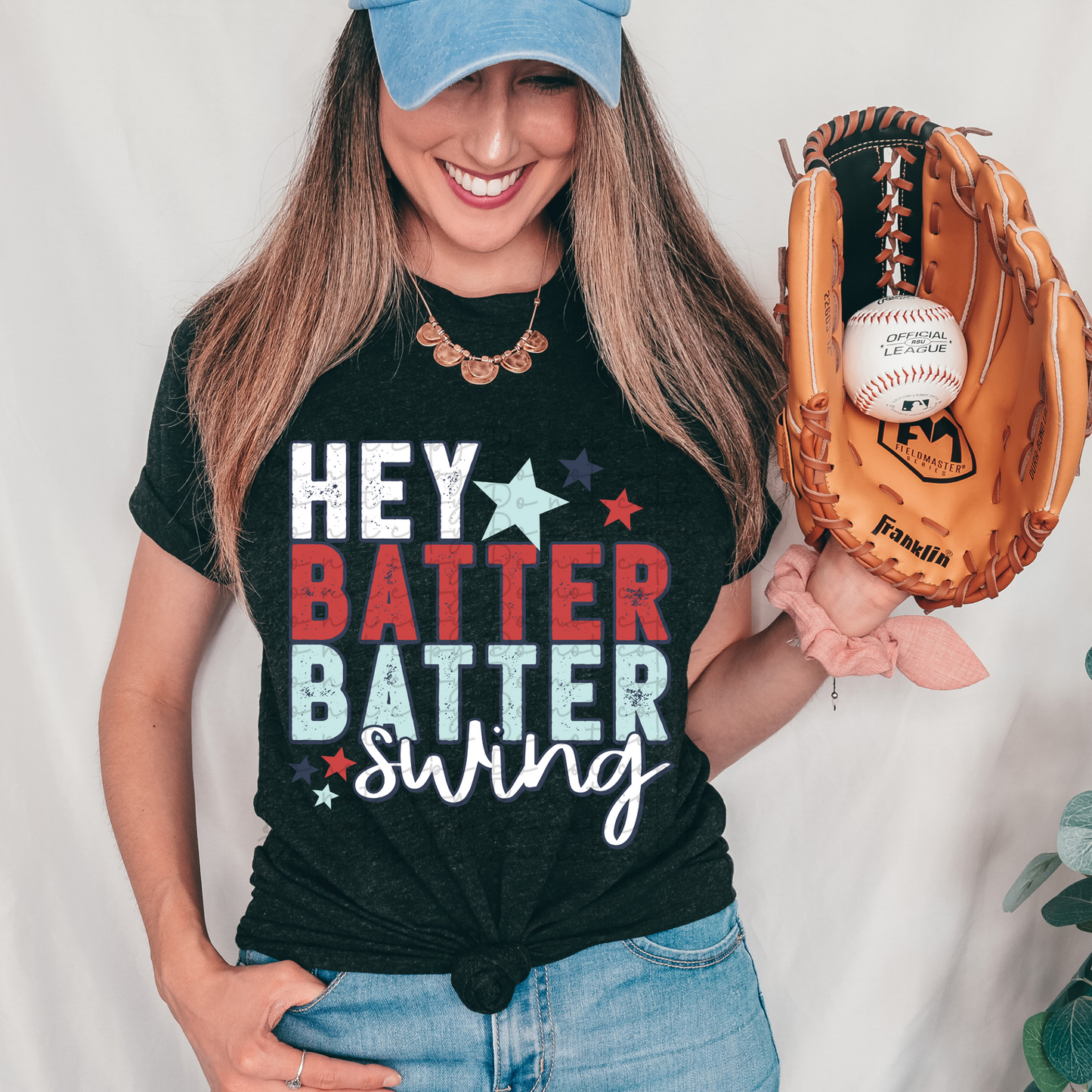 Hey batter batter swing stars 4156 DTF TRANSFER