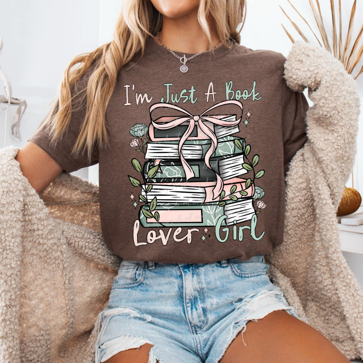 I’m just a book lover girl (VIRGO) 92532 DTF transfer
