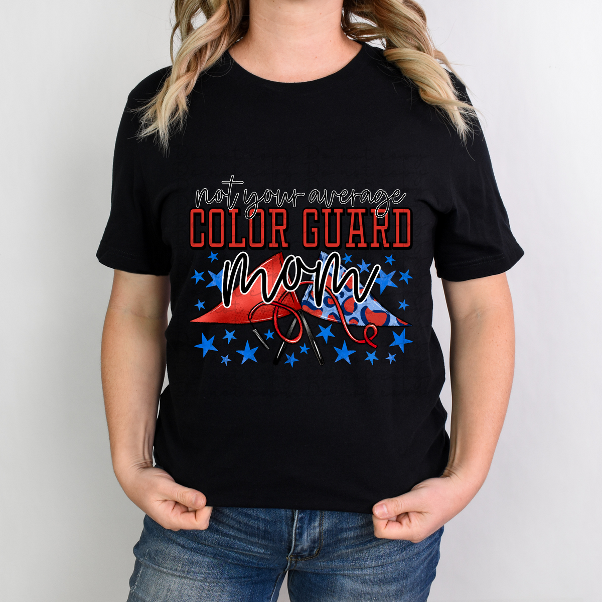 Not Your Average Color Guard Mom 4179 DTF TRANSFER