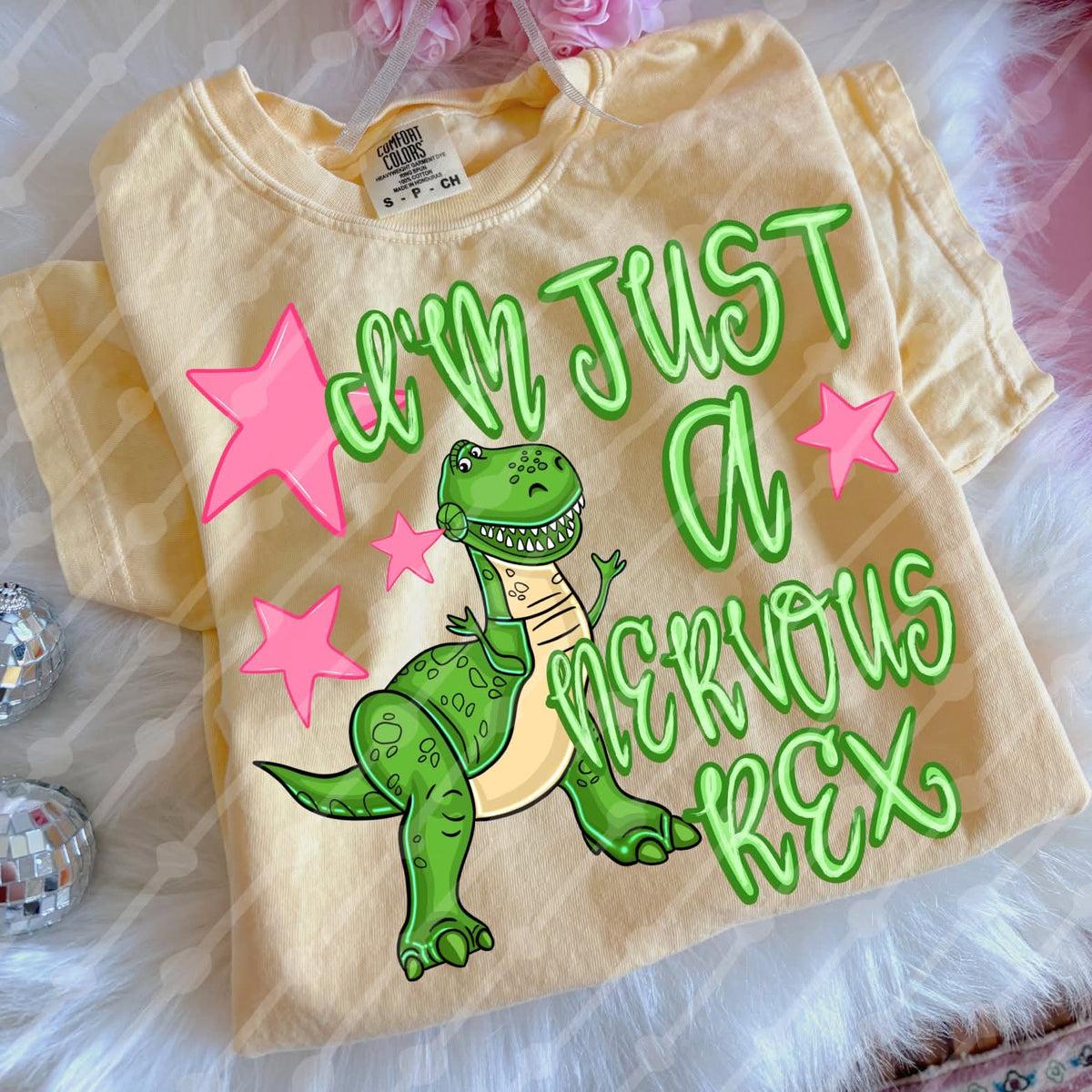 I'm just a nervous rex (JBD) DTF Transfer