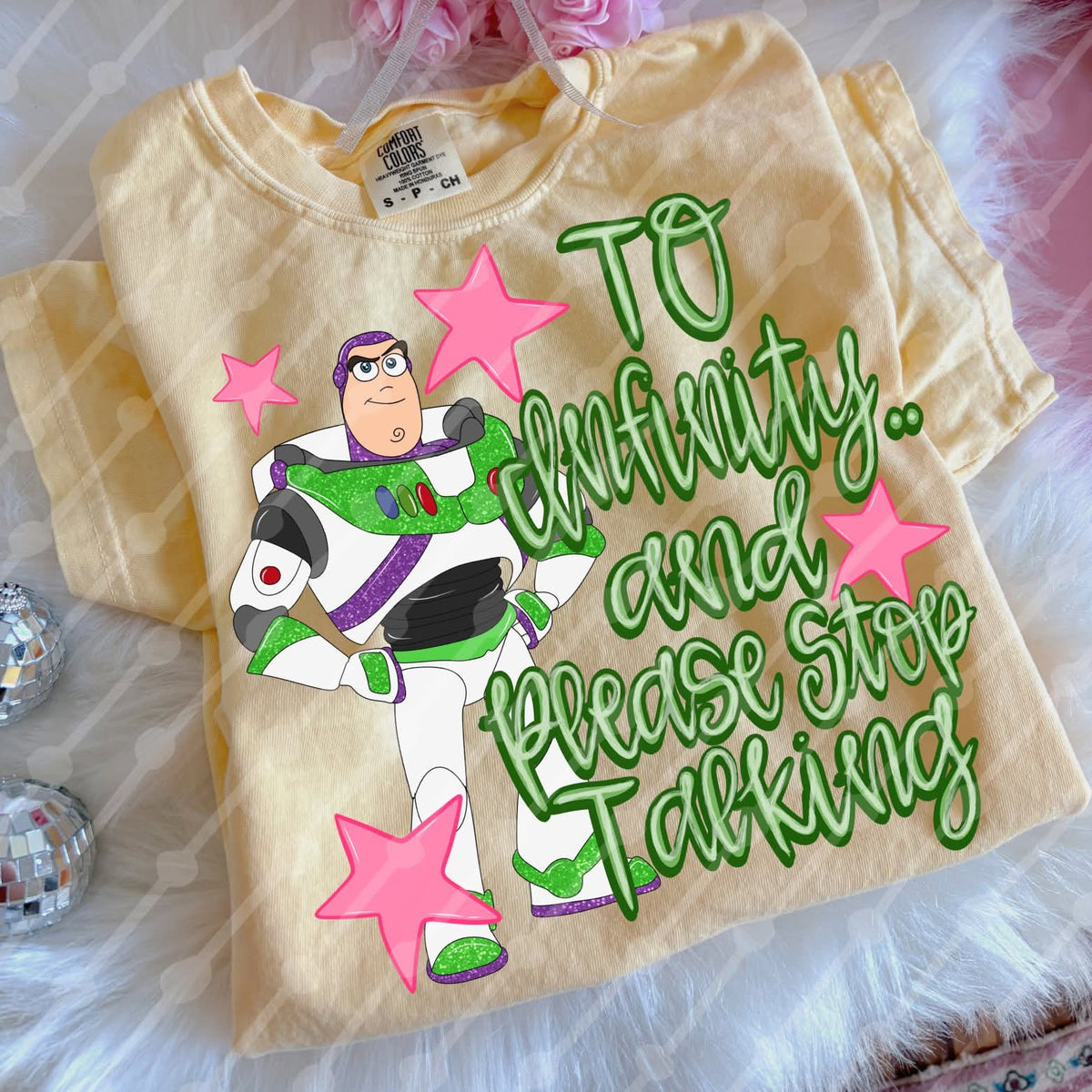 To infinity and please stop talking (JBD) DTF Transfer