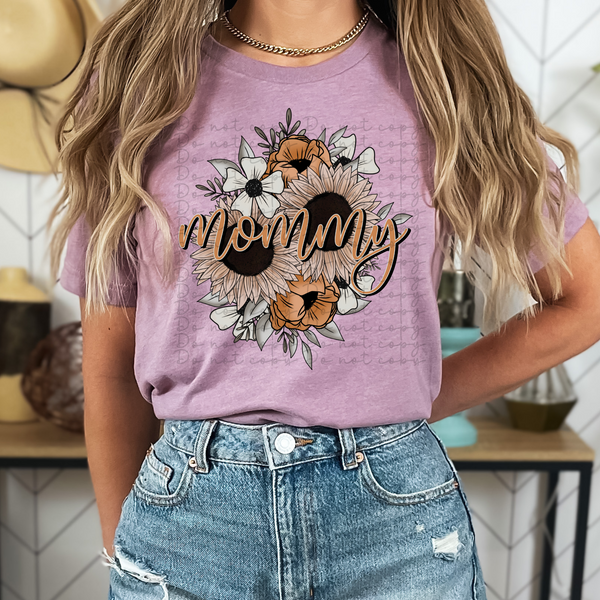 Mommy boho floral 4198 DTF TRANSFER