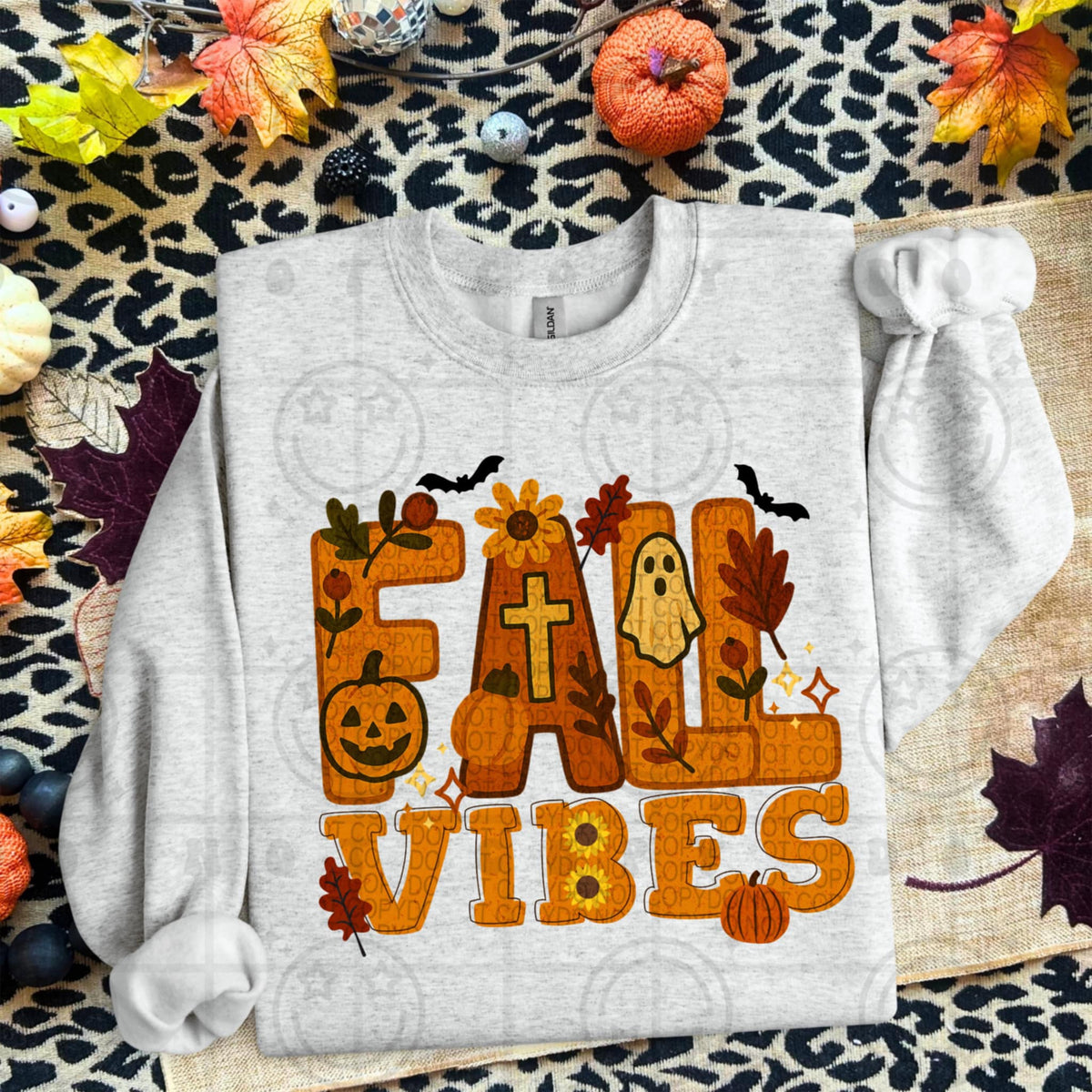 Fall vibes filled (HW) 107920DTF transfer