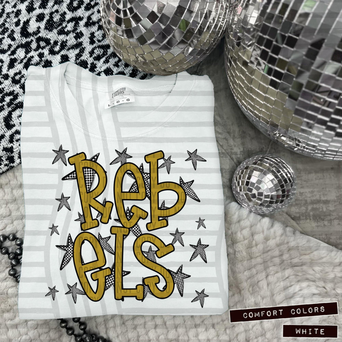 Gold Staggered Mascots (Caplinger)