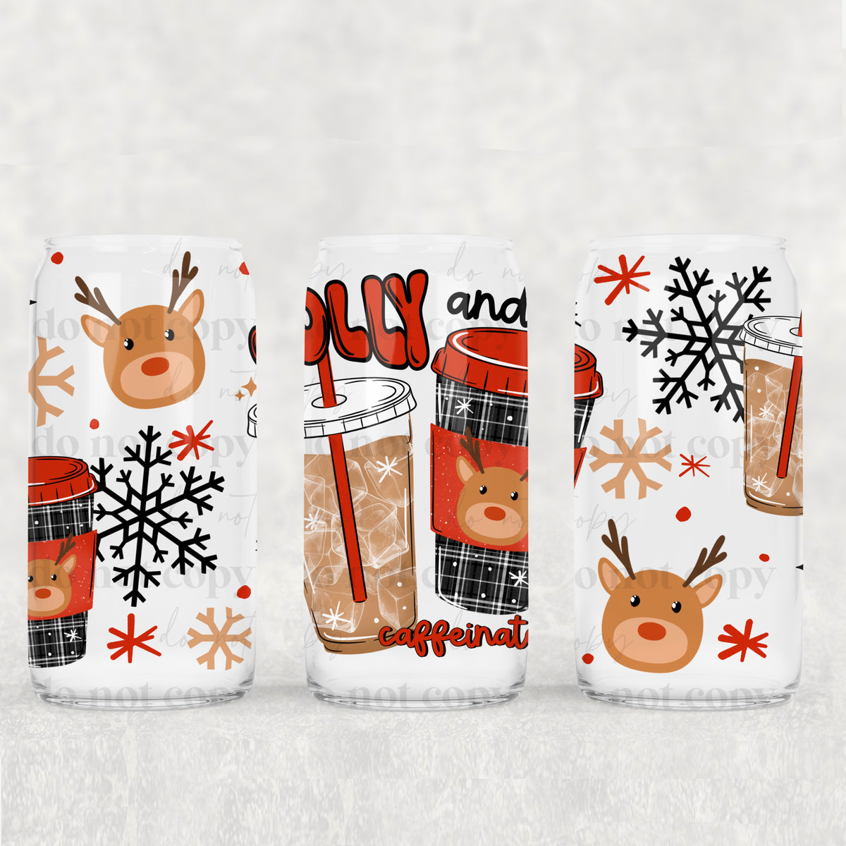 Jolly and caffeinated (csc) UV DTF WRAP