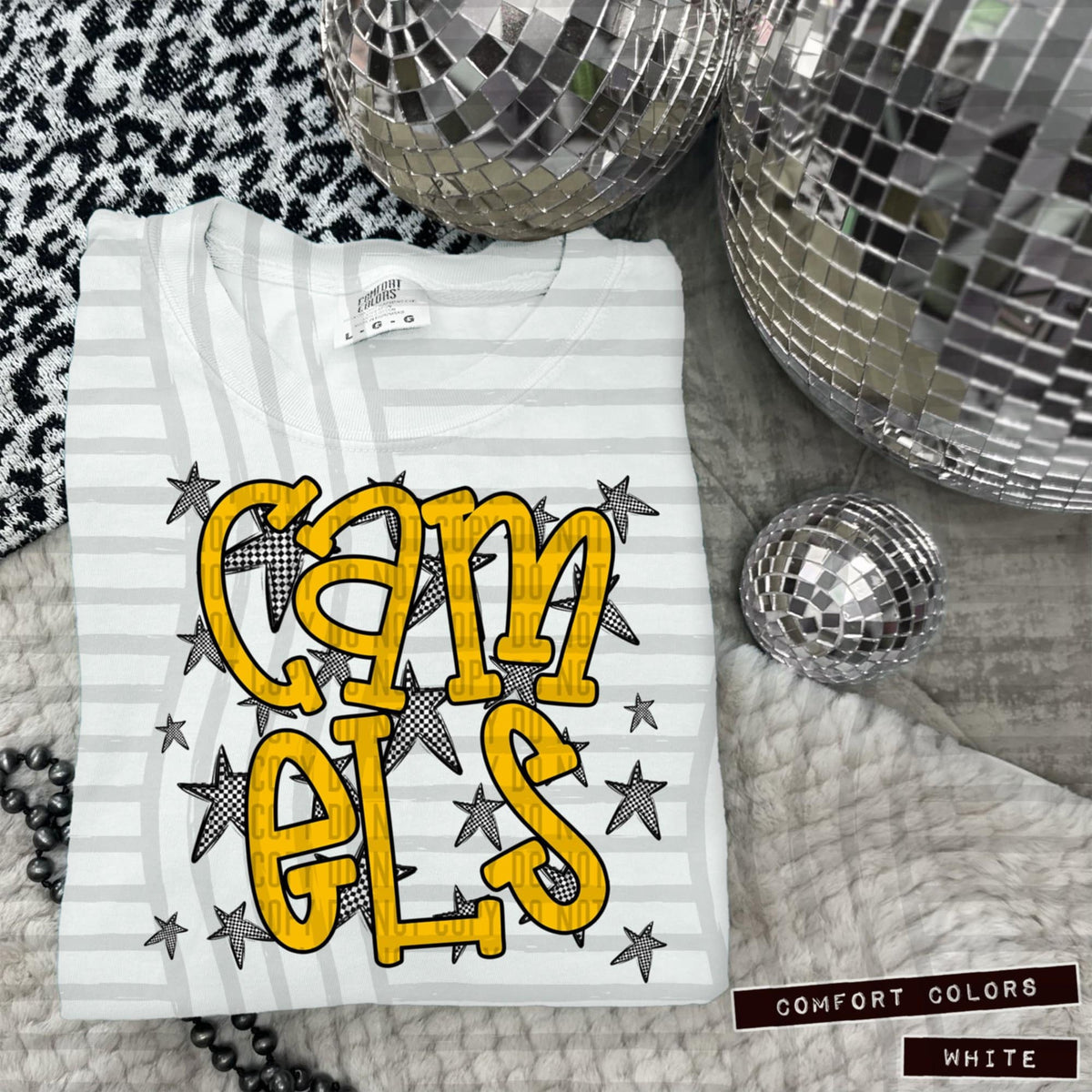 Yellow Staggered Mascots (Caplinger)