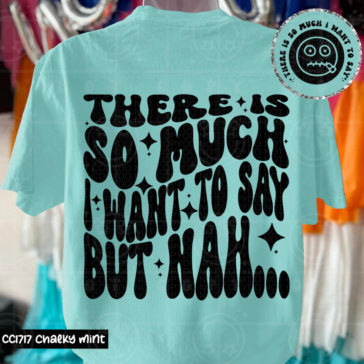 There is so much I want to say but nah BACK (HW) 95777 DTF transfer