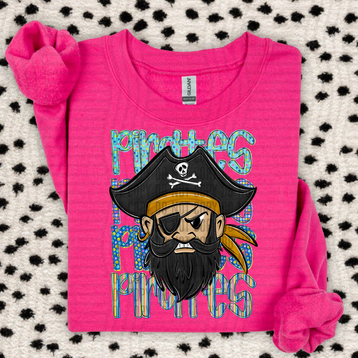 Pirates chaos stacked (Caplinger) DTF Transfer