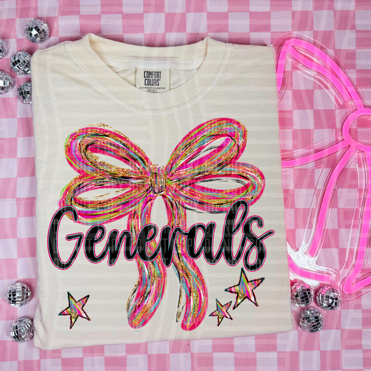 Generals Whimsical Bow (caplinger) DTF transfer
