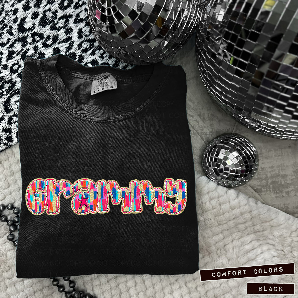 Grammy Tutti Brushstrokes (Caplinger) DTF transfer