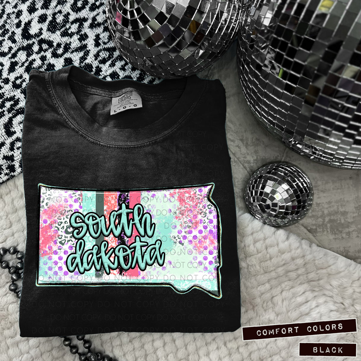SOUTH DAKOTA chic (Caplinger) DTF transfer